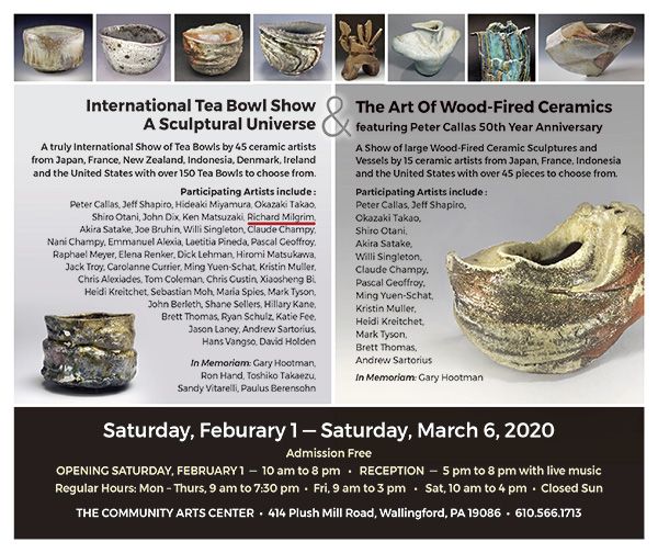 TEA BOWL WOOD SHOW FLYER